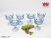 Bộ 6 Ly Thủy Tinh Nghệ Thuật L 777 – Sắc Xanh Ngọc Trong Trẻo & Kiêu Kỳ
