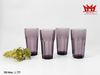 Bộ 4 Ly Thủy Tinh Nghệ Thuật L 779 – Sắc Tím Khói Huyền Bí & Thời Thượng