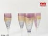 BỘ 6 LY THỦY TINH NGHỆ THUẬT L 789