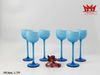 Bộ 6 ly vang thủy tinh xanh cao cấp (L 799)