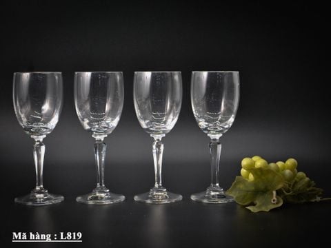  🍷 BỘ 4 LY RƯỢU VANG PHA LÊ LENOX – L819 