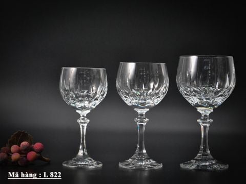  BỘ 3 LY PHA LÊ CAO CẤP – L 822 