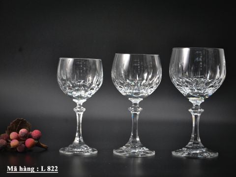  BỘ 3 LY PHA LÊ CAO CẤP – L 822 
