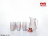 Bộ bình và 6 ly tuyệt đẹp. Mỗi món được làm từ thủy tinh nhám có hoạ tiết độc đáo riêng.Hàng sưu tầm từ Mỹ.