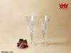 Cặp ly pha lê từ thương hiệu Waterford.