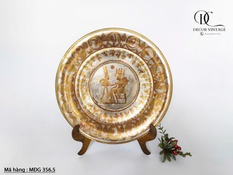  Dĩa đồng trang trí Ai Cập ( MĐG 356.5 ) 