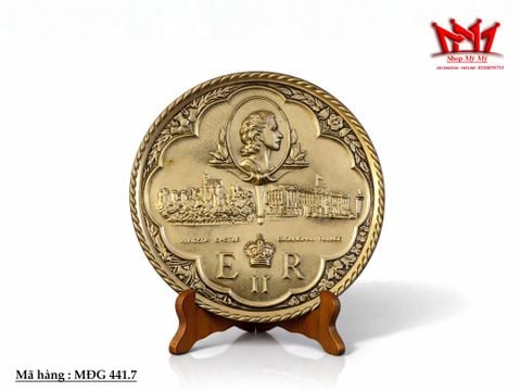  ĐĨA ĐỒNG LƯU NIỆM NỮ HOÀNG ELIZABETH II 