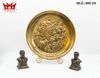 ĐĨA ĐỒNG TRANG TRÍ CHẠM KHẮC HOA QUẢ – MĐG 456
