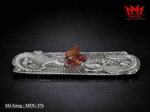  KHAY NHÔM ĐÚC CÁ SẤU – ĐIỂM NHẤN 