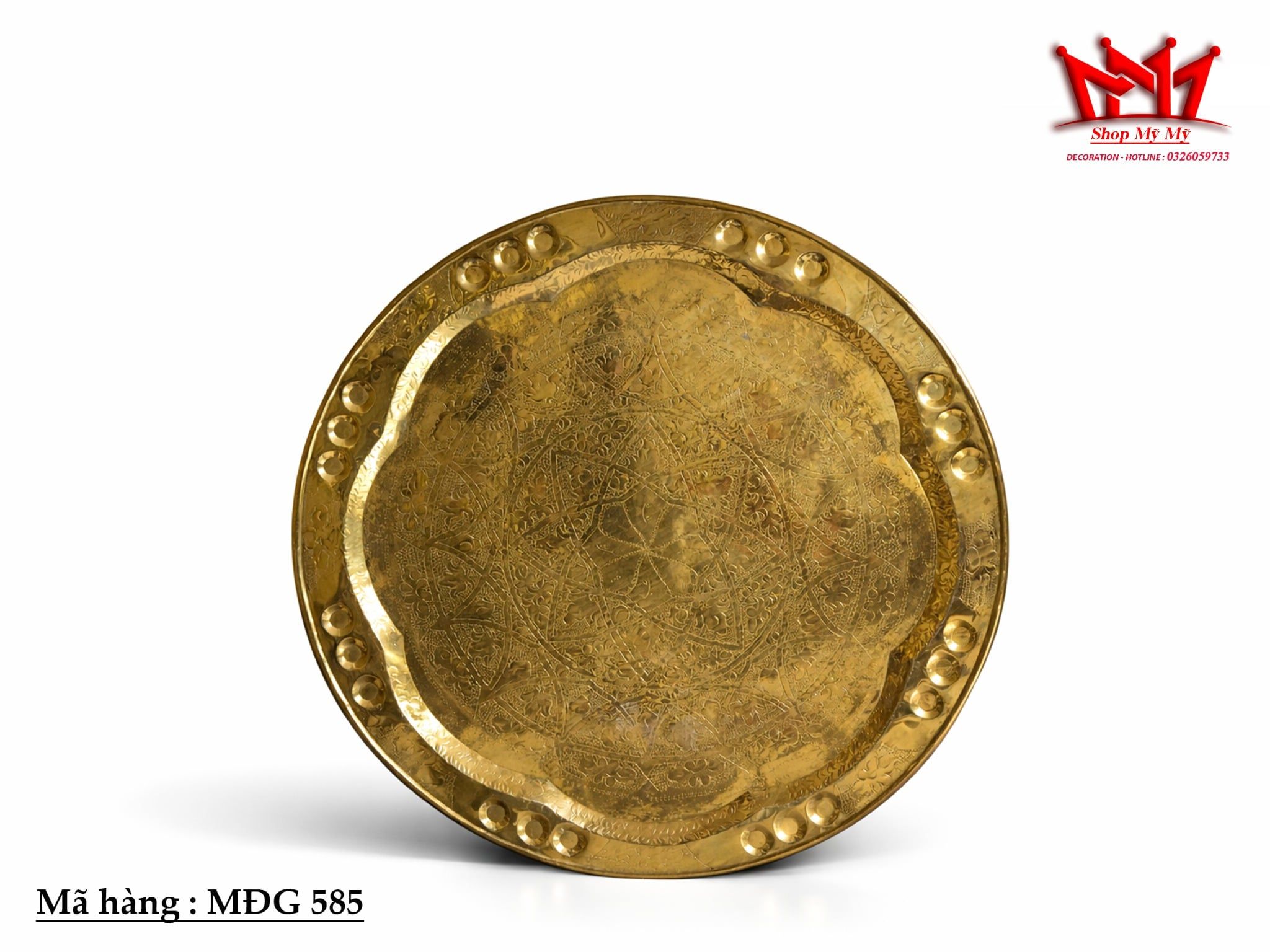 MÂM  BÀN ĐỒNG NGHỆ THUẬT MĐG 585 – VẺ ĐẸP CỔ ĐIỂN VÀ ĐẲNG CẤP