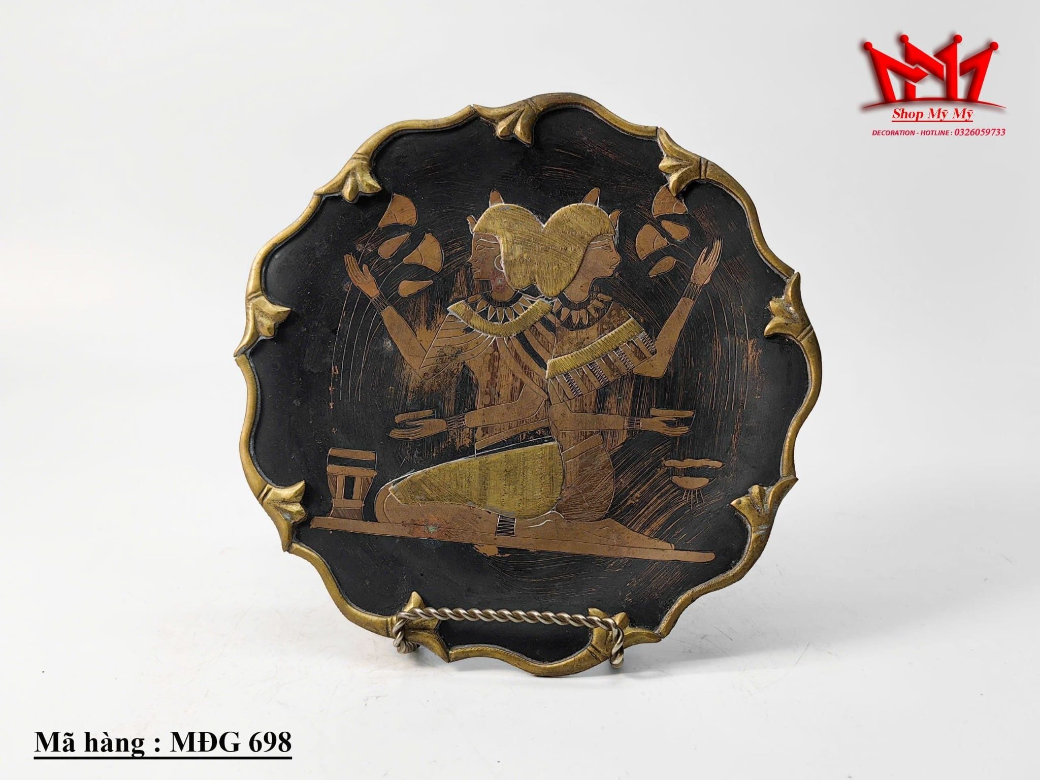 ĐĨA ĐỒNG TRANG TRÍ AI CẬP CỔ ĐẠI (MDG 698)
