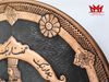 Tranh trang trí treo tường được làm bằng đồng đỏ biểu tượng Faravar Zoroastrian của Ba Tư xưa.