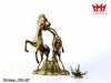 Cặp đôi ngựa được làm bằng đồng nghệ thuật, hàng sưu tầm Châu Âu