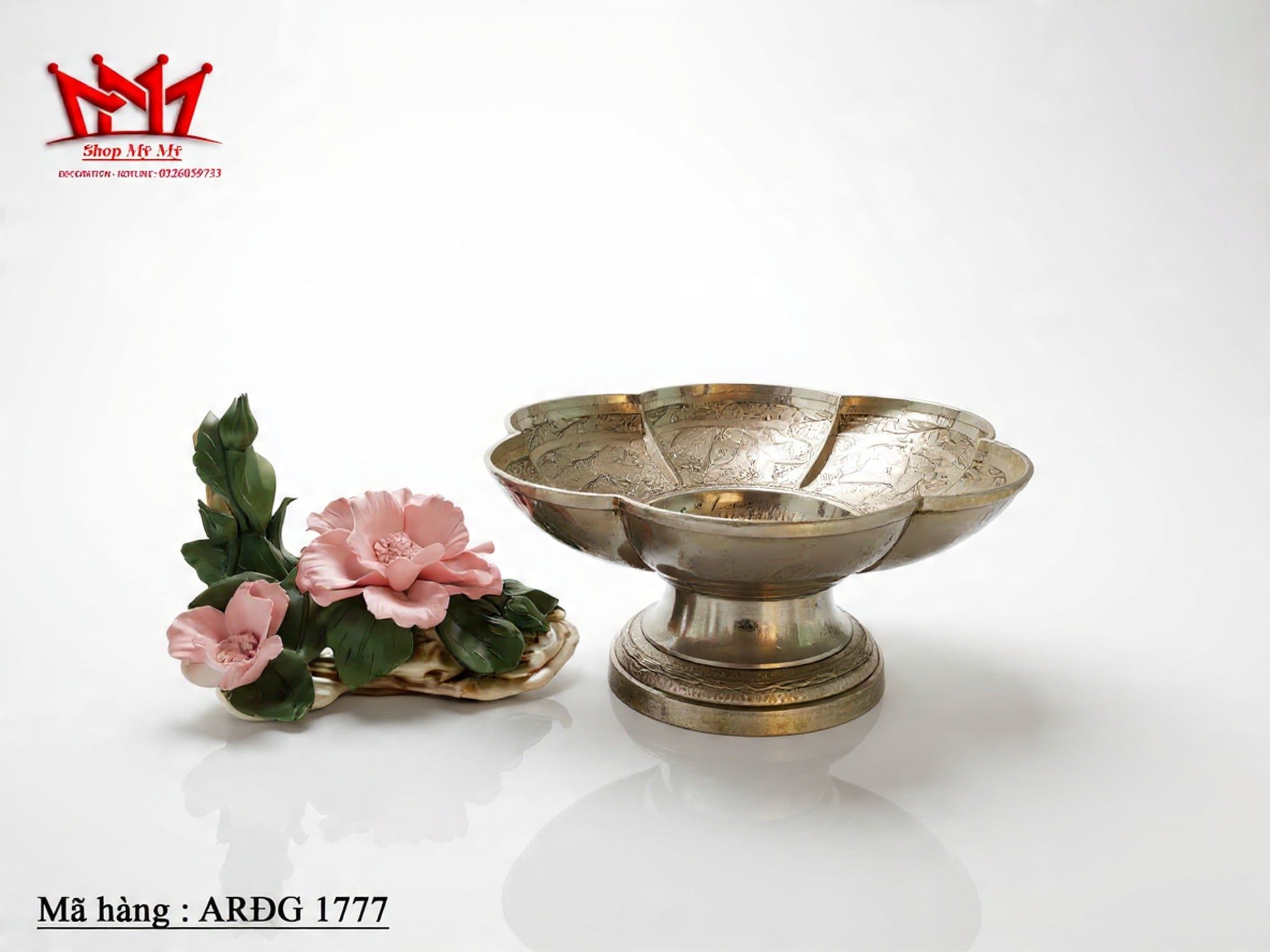 Chân bông hoa cổ điển – Nghệ thuật thủ công từ Ấn Độ