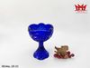 Chân bồng thủy tinh xanh nghệ thuật (QB 103)