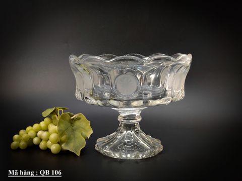  Chân bồng thủy tinh nghệ thuật (QB 106) 