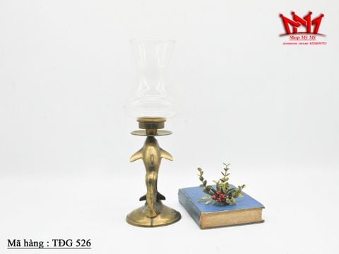  Chân nến đèn hình cá heo 