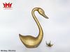 Tượng thiên nga lớn được làm bằng đồng .