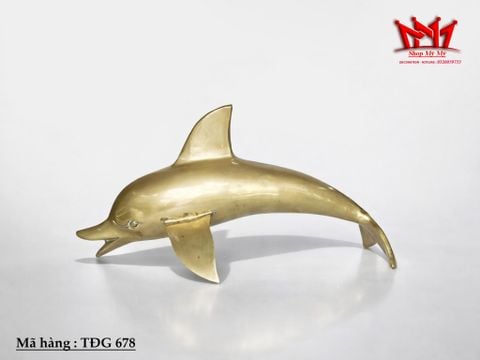  TƯỢNG CÁ HEO ĐỒNG ĐÚC NGUYÊN KHỐI (TĐG 678) 