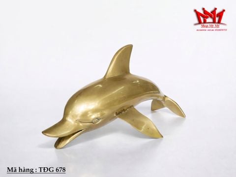  TƯỢNG CÁ HEO ĐỒNG ĐÚC NGUYÊN KHỐI (TĐG 678) 