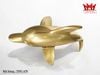 TƯỢNG CÁ HEO ĐỒNG ĐÚC NGUYÊN KHỐI (TĐG 678)
