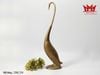 Tượng Decor Chim Thiên Nga Cổ Dài Bằng Đồng Thau