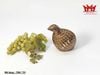 Tượng Chim Cút Bằng Đồng Thau trang trí cổ điển (Mã: TĐG 723)