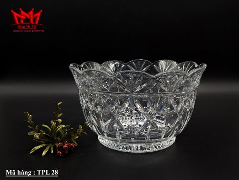  Tô pha lê đựng thức ăn từ Fifth Avenue Crystal .Ba Lan 