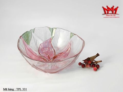  Bát Thủy Tinh Nghệ Thuật Cao Cấp TPL 331 – Vũ Điệu Lá Mùa Thu 