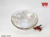 Bát Thủy Tinh Nghệ Thuật Cao Cấp TPL 332 – Họa Tiết Hoa Phù Dung Đa Sắc