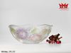 Bát Thủy Tinh Nghệ Thuật Cao Cấp TPL 332 – Họa Tiết Hoa Phù Dung Đa Sắc