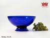 Bát Thủy Tinh Nghệ Thuật Cao Cấp TPL 340 – Sắc Xanh Cobalt Quyền Quý