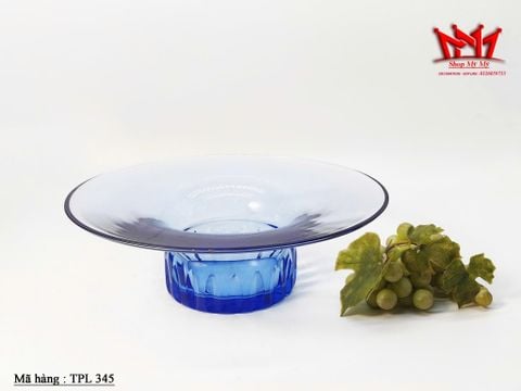  Bát Thủy Tinh Nghệ Thuật Cao Cấp TPL 345 – Sắc Xanh Thanh Khiết & Hiện Đại 