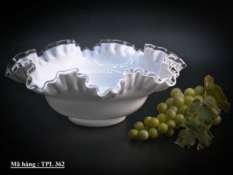  TÔ THỦY TINH BÈO FENTON – NÉT QUYẾN RŨ TINH KHÔI CHO BÀN TIỆC 