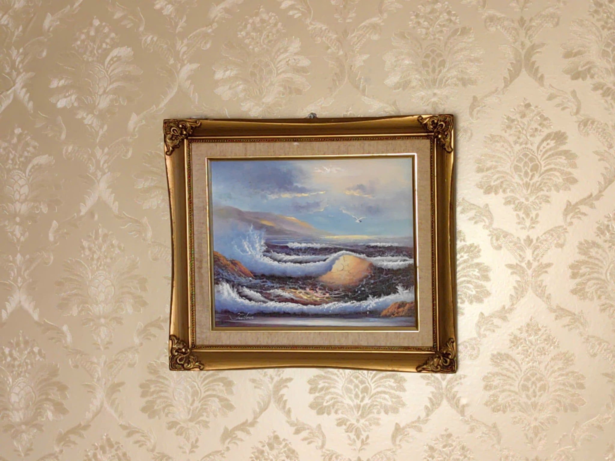 KHÚC HÁT CỦA BIỂN CẢ – TRANH SƠN DẦU 