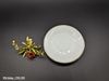 Bộ 12 Tách Đĩa Sứ Viền Vàng Cổ Điển R.H.Macy & Co. Inc Fine Porcelain