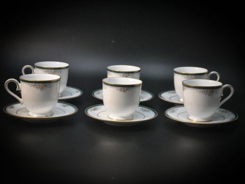  Bộ 6 tách sứ Noritake Nhật Bản 