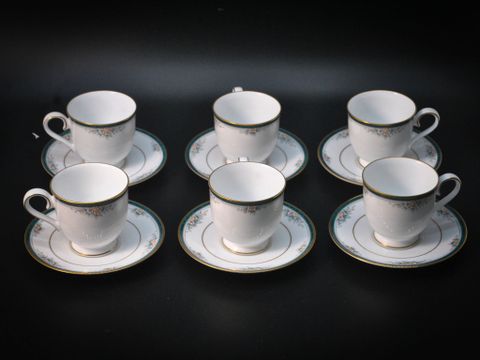  Bộ 6 tách sứ Noritake Nhật Bản 