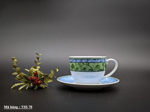  Bộ 6 Tách Đĩa Wedgwood Watercolour – Sứ Cao Cấp Từ Anh Quốc 