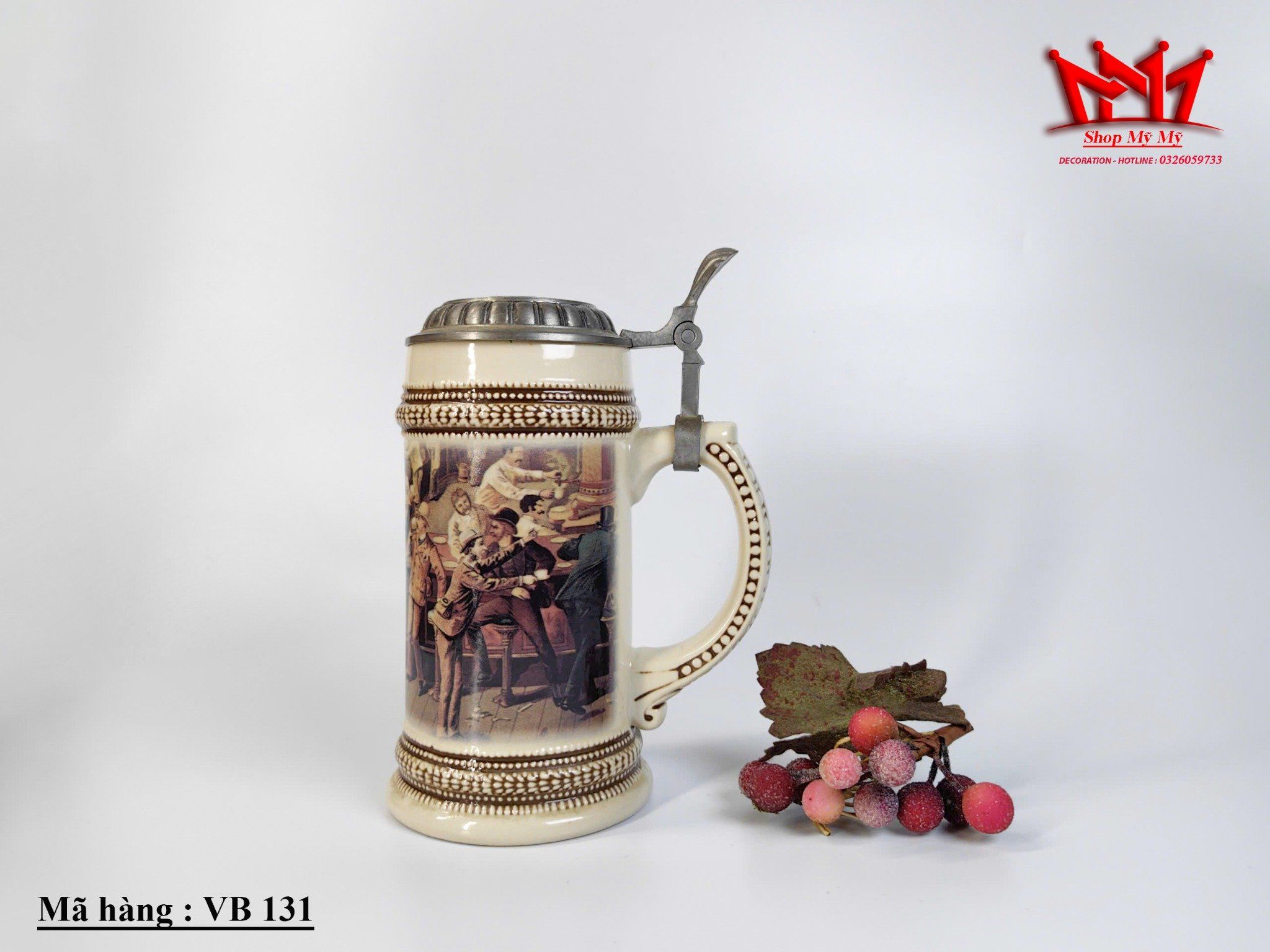 Phiên bản giới hạn năm 1999 sản xuất tại Đức cốc bia có nắp PAUL SEBASTIAN CO.