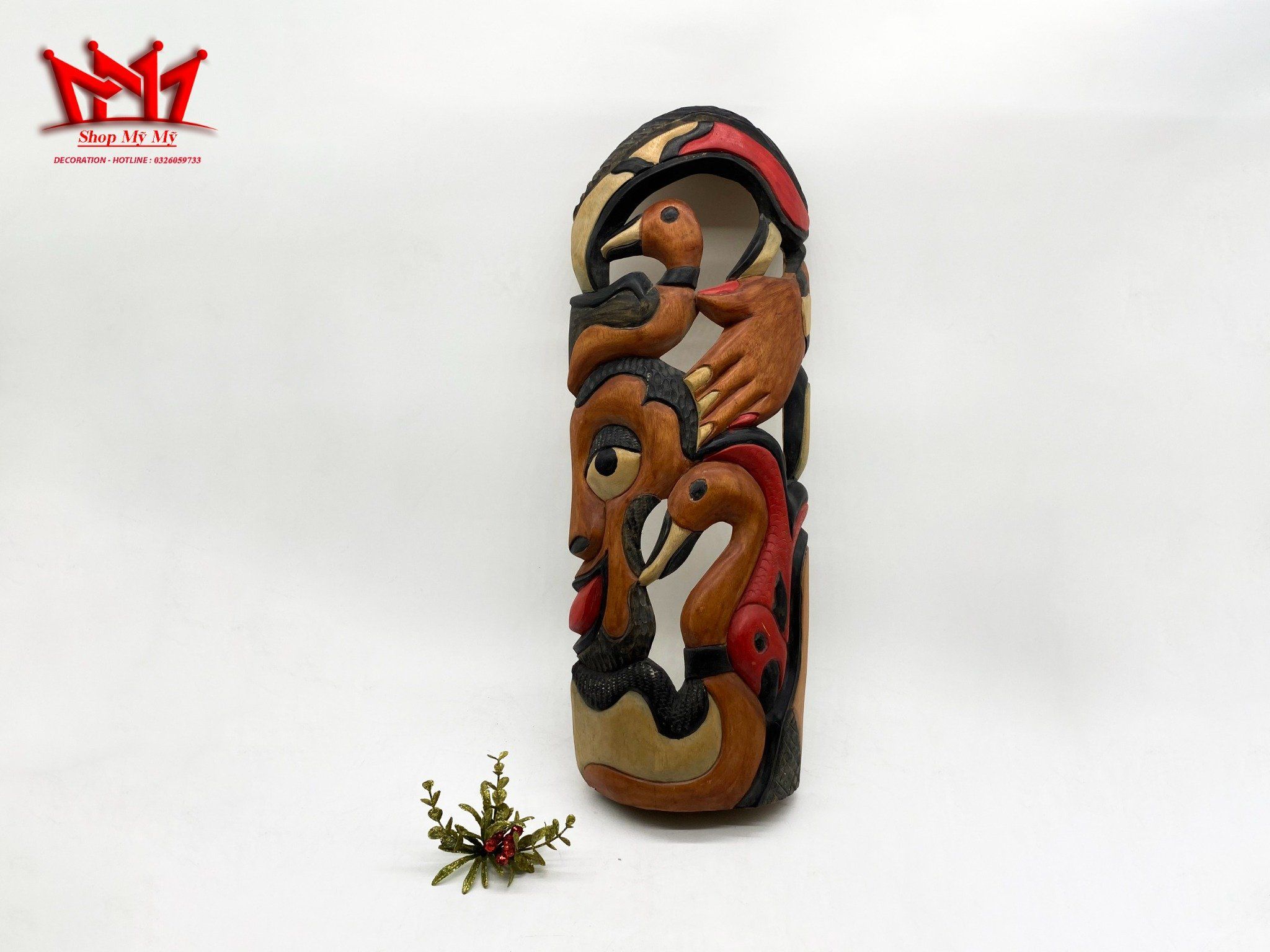 Tượng gỗ điêu khắc nghệ thuật của Châu Phi