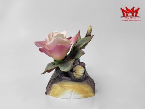  Hoa hồng bằng sứ cổ điển - tác phẩm nghệ thuật hoa sưu tầm của Ý. 