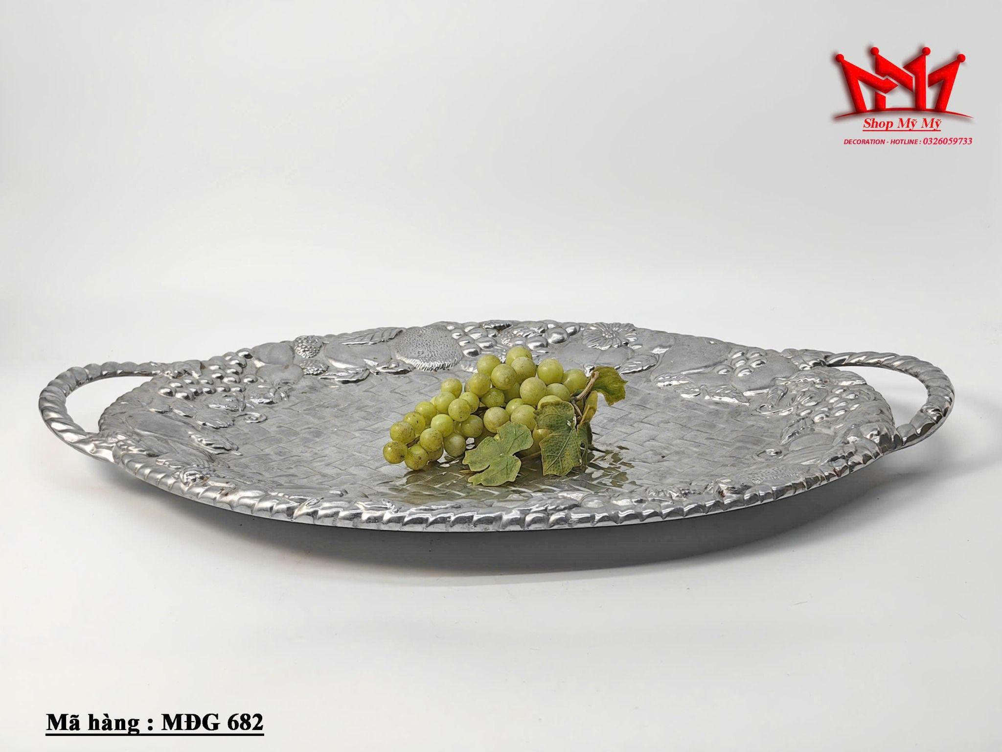 Mâm trang trí bằng kim loại thương hiệu Lenox