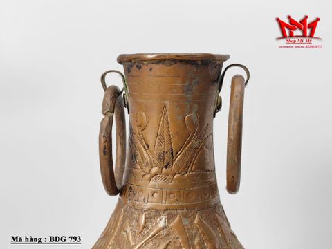  Bình đồng hoa văn cổ điển (BDG 793) 