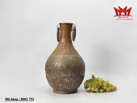  Bình đồng hoa văn cổ điển (BDG 793) 