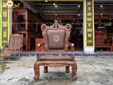 Mẫu ghế giám đốc, ghế lãnh đạo gỗ hương  GGĐ124