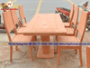 Bộ Bàn ăn 6 ghế hiện đại gỗ hương đá đồng kỵ  - BA101