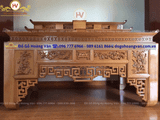 Mẫu ban thờ đẹp gỗ hương  BT184