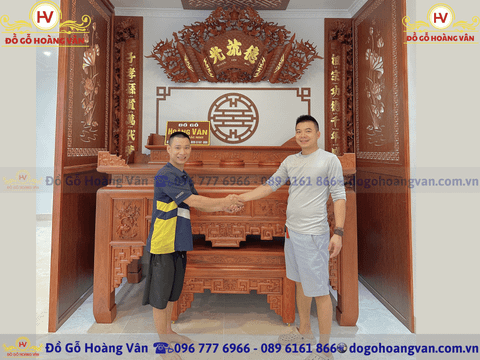 Bàn Thờ Vách Ngăn Phòng Thờ Đẹp – Mẫu Hiện Đại, Chuẩn Phong Thủy 2026 BT227