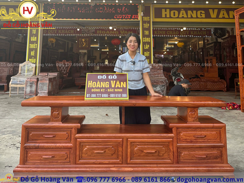 kệ tivi sản xuất kệ tivi gỗ    -  K117